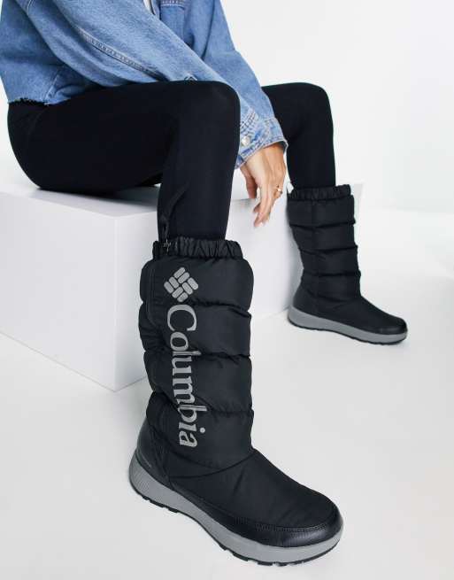 Columbia – Paninaro – Czarne botki z logo