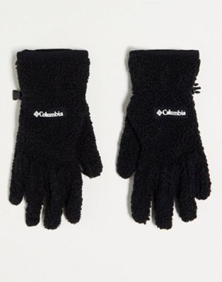 Columbia Panorama sherpa gloves in black