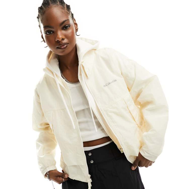 Columbia Paracutie windbreaker in yellow ASOS