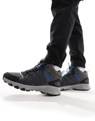 Columbia Peakfreak II waterproof hiking boots in charcoal - ASOS Price Checker
