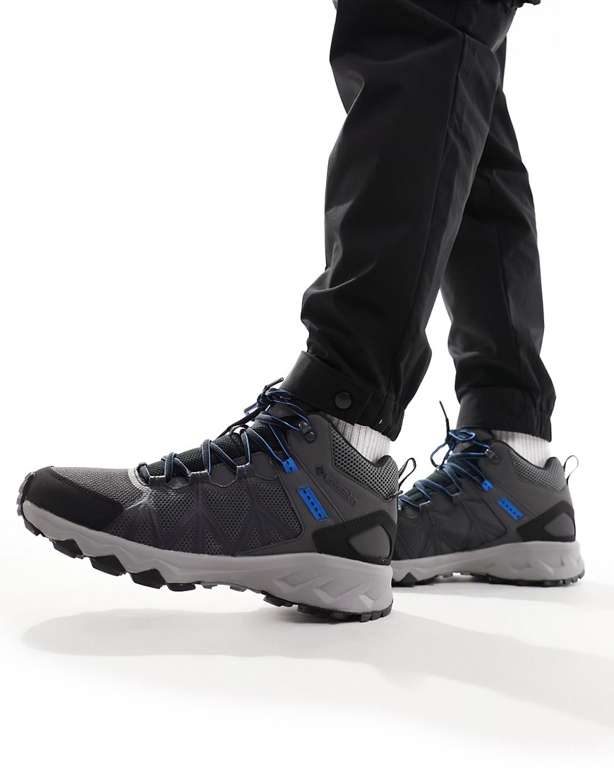 Columbia Peakfreak II waterproof hiking boots in charcoal-Grey