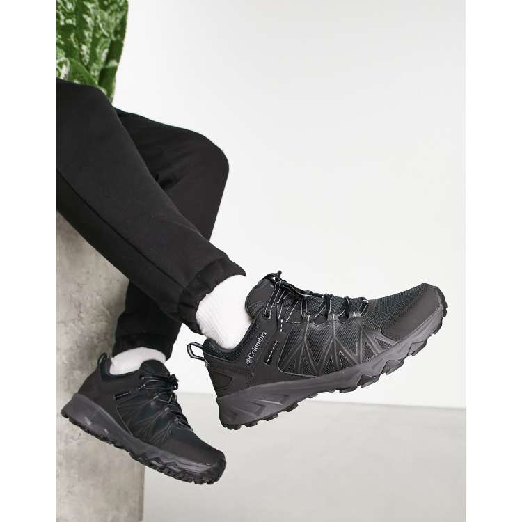 Black store hiking shoes