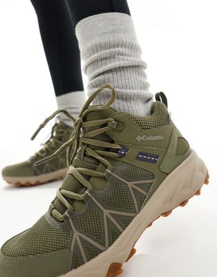  Peakfreak waterproof hiking boots in khaki