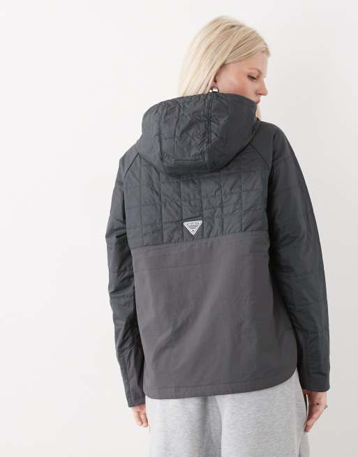 Columbia - Pfg Uncharted II - Geïsoleerde anorak in zwart, 3 van 4