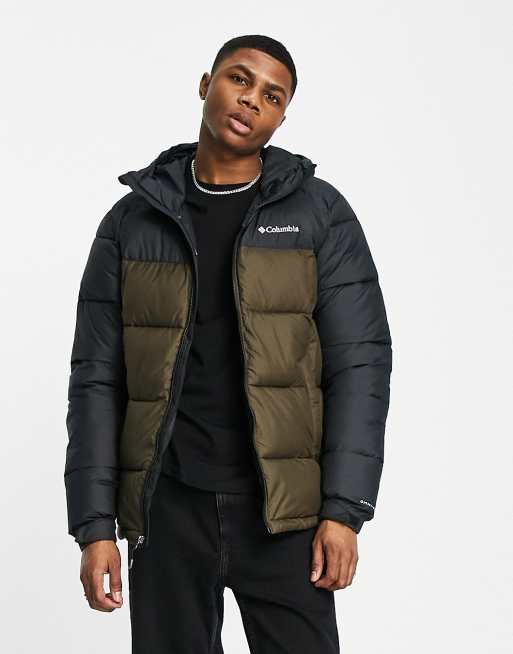 Columbia Pike Lake hooded jacket in green | ASOS