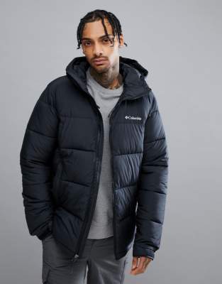 columbia hooded puffer jacket