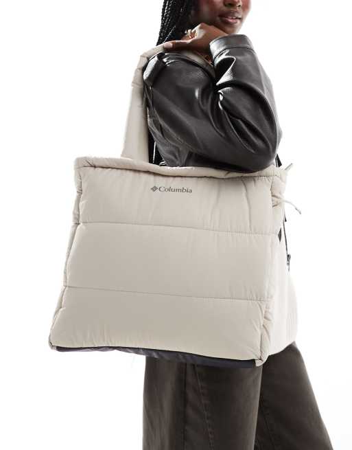 Columbia - Pike Lake II - Borsa shopper imbottita color pietra