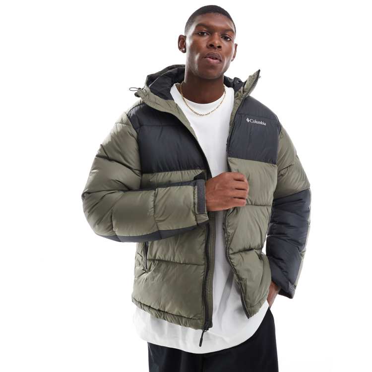 Columbia Pike Lake II hooded jacket in green ASOS