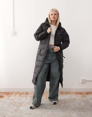 Columbia - Pike Lake II - Lang geschnittene Jacke in Schwarz