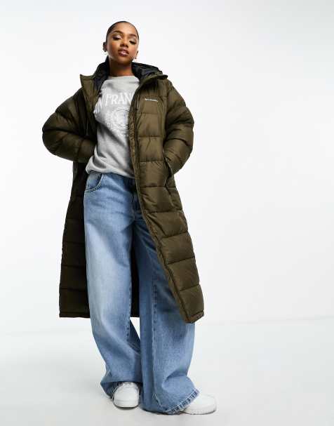 Longline Puffer Jackets for Women ASOS