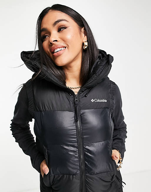 Coats & Jackets Columbia Pike Lake insulated vest in black 