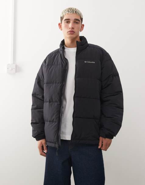 Columbia Pike Lake novelty coat in black - view 1