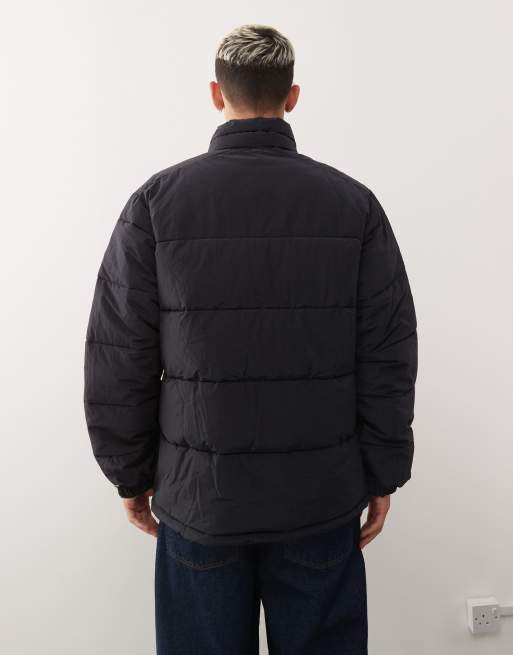 Columbia Pike Lake novelty puffer coat in black, 3 of 5