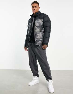 columbia black camo jacket