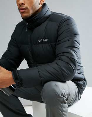 black puffer jacket columbia