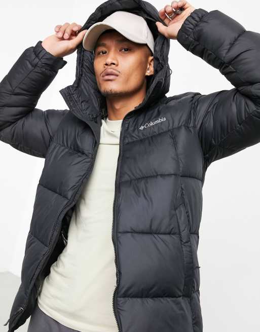 Columbia – Pike Lake – Schwarze Jacke mit Kapuze | ASOS