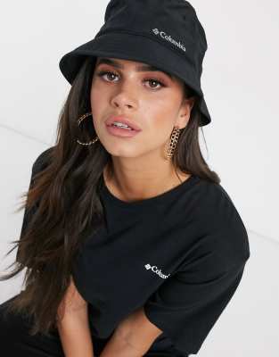 Columbia Pine Mountain Bucket Hat Black - Black