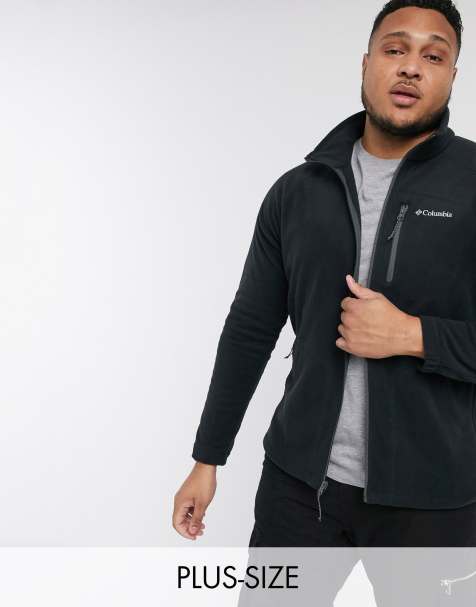 Columbia - Plus - Fast Trek -  Fleece met rits in zwart - view 1