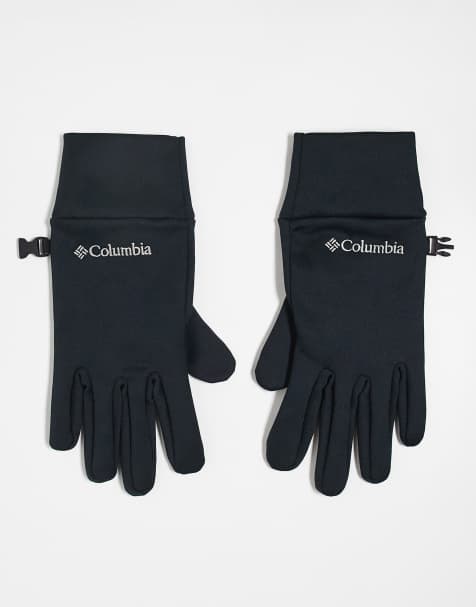 Columbia Point Park fleece gloves in black - view 1