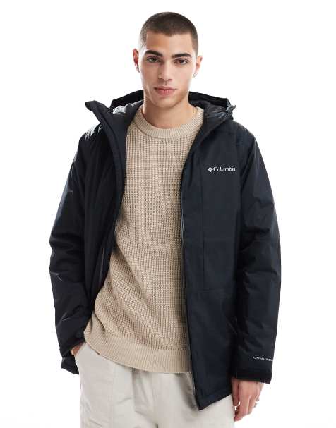 Columbia – Point Park II – Isolierte Jacke in Schwarz - view 1