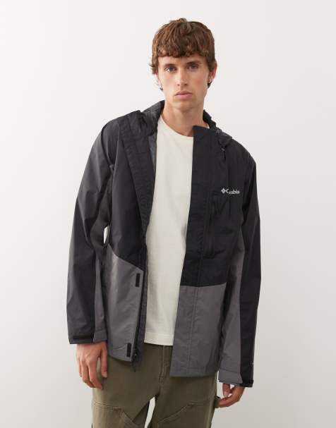 Columbia Pouring Adventure III jacket in black and grey - view 1