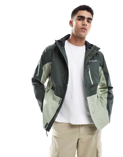 Columbia Pouring adventure iii jacket in green