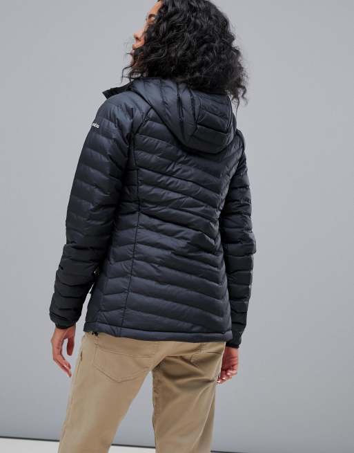 Columbia Powder Lite Hooded Jacket in Black, 2 of 4