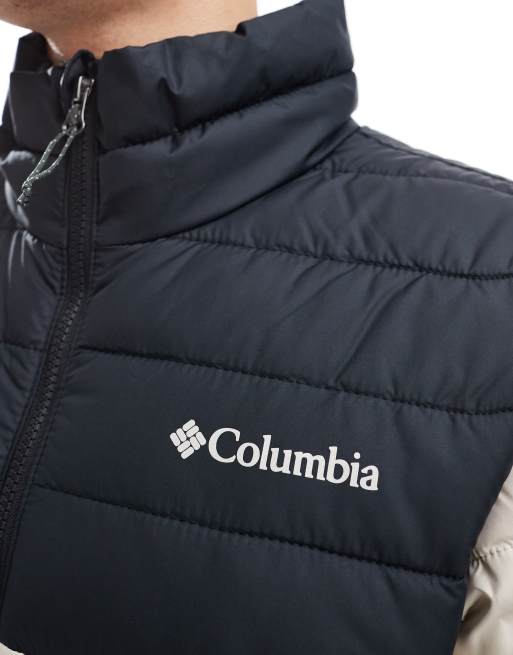 Columbia – Powder Lite II – Kurtka w beżowym i czarnym kolorze, 3 z 4