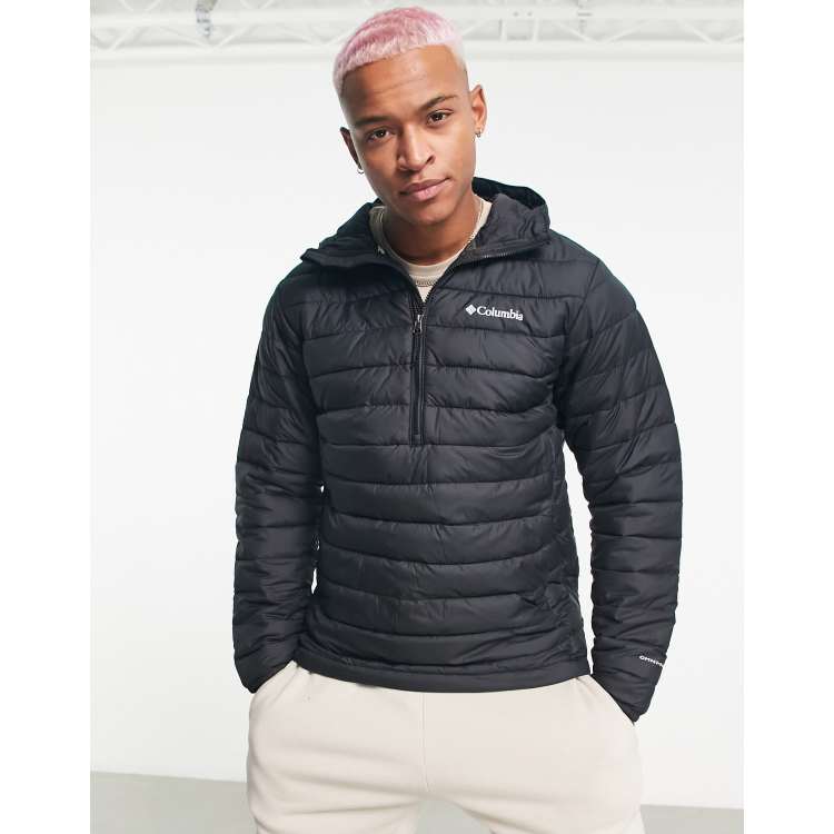 Columbia Powder Lite insulated overhead jacket in black