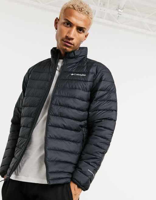 Columbia Powder Lite jacket in black | ASOS