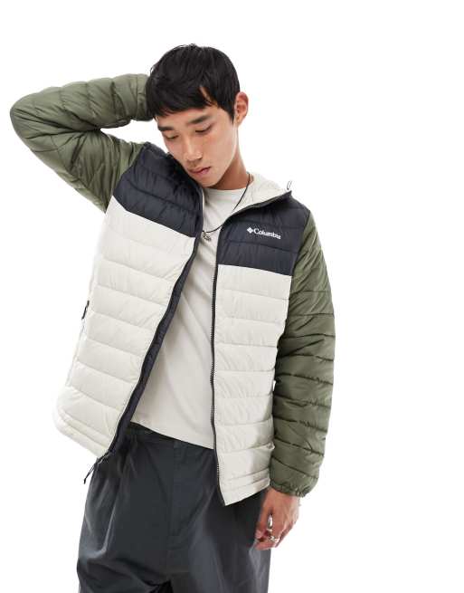 Columbia - Powder Lite Omni-HEAT - Manteau à capuche - Taupe