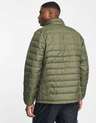 columbia green puffer jacket