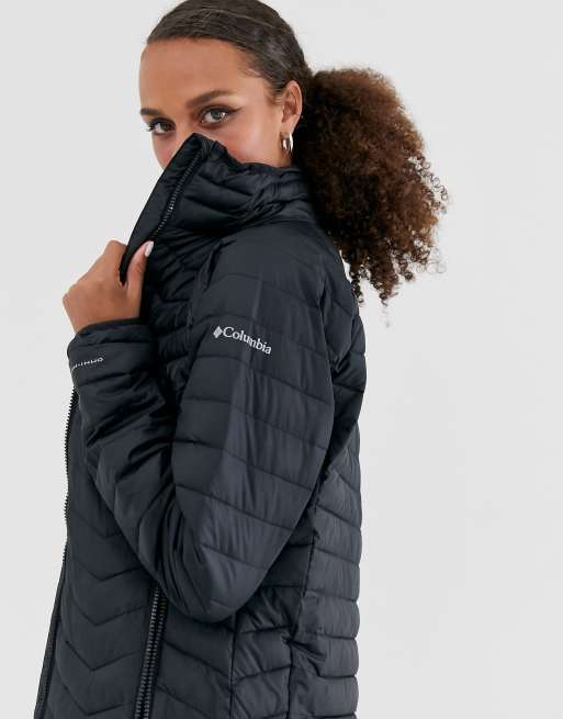 Columbia – Powder Lite – Schwarze Jacke, 3 von 4