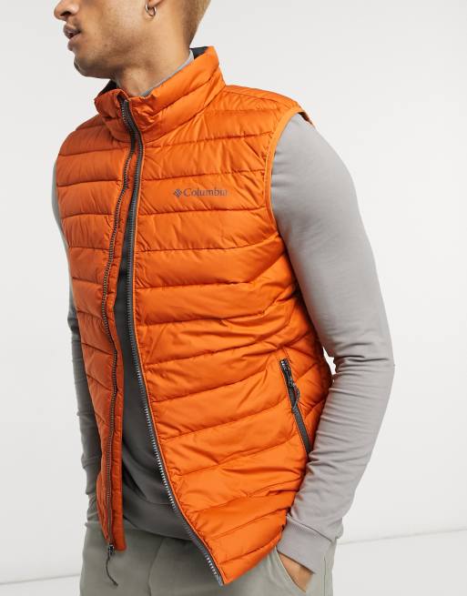 Custom promotional columbia men's powder lite vest