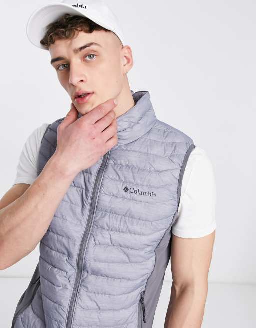 Columbia - Powder Pass- Bodywarmer in grijs