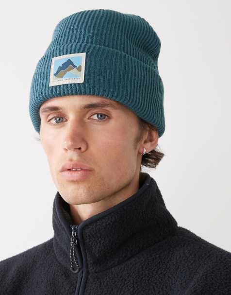 Columbia – Provisions – Beanie in Blau mit umgeschlagenem Rand - view 1