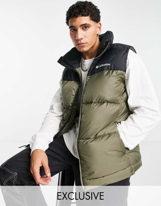 Columbia - Puffect - Bodywarmer in groen/zwart, exclusief bij ASOS