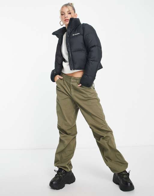 Columbia - Puffect - Cropped jakke i sort - Kun hos ASOS , 3 af 4