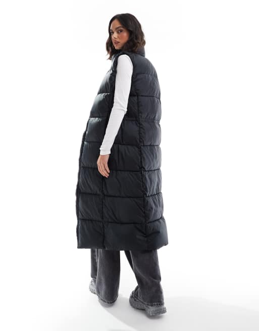 Columbia - Puffect - Gewatteerde bodywarmer met lange pasvorm in zwart, 2 van 4