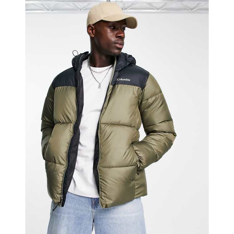 Khaki sales columbia jacket