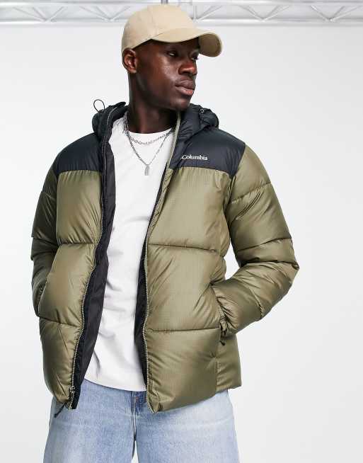 Columbia puffer store jacket with hood