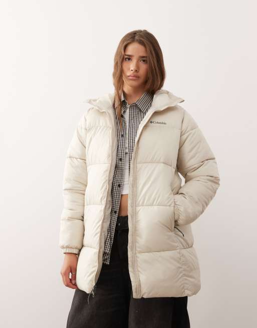 Columbia - Puffect II - Cappotto beige taglio corto, 3 di 4