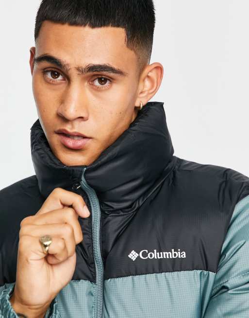 Columbia Puffect II puffer jacket in teal | ASOS