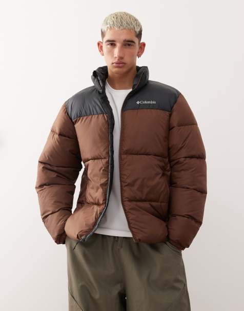 Columbia Puffect III coat in brown - view 1