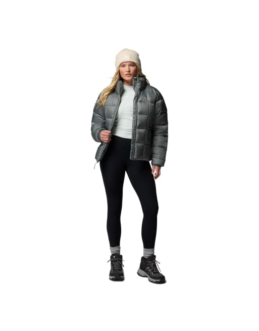 Columbia Puffect iii full zip jacket in light green, 3 of 3