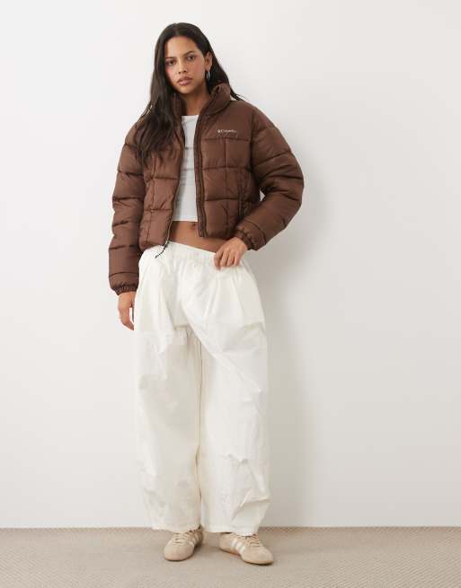 Columbia Puffect III kort jacka i brun, 2 av 4
