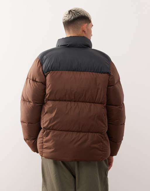 Columbia Puffect III puffer coat in brown, 3 of 5