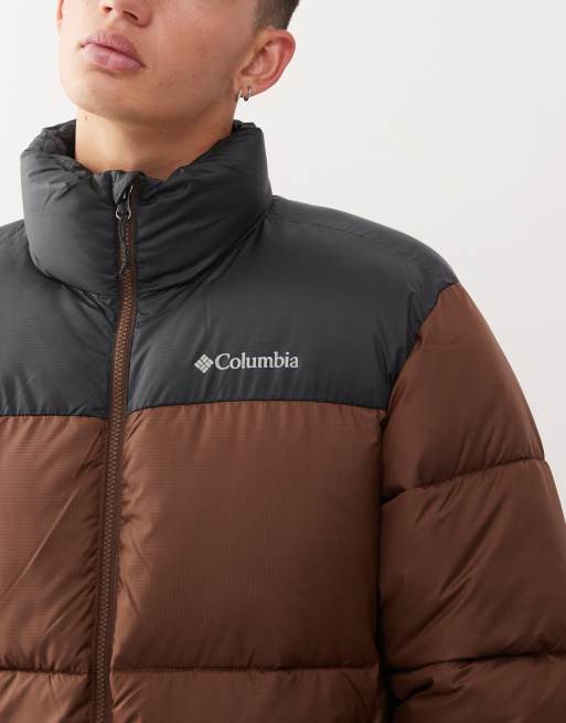 Columbia Puffect III puffer coat in brown, 5 of 5