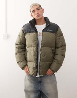 Columbia Puffect III puffer coat in green