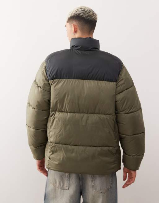 Columbia Puffect III puffer coat in green, 3 of 5